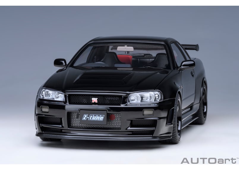 AUTOart 1/18 ニスモ R34 GT-R Z-tune (ブラックパール) 7746 AUTOart 1/18 ニスモ R34 GT-R Z-tune (ブラックパール) 7746