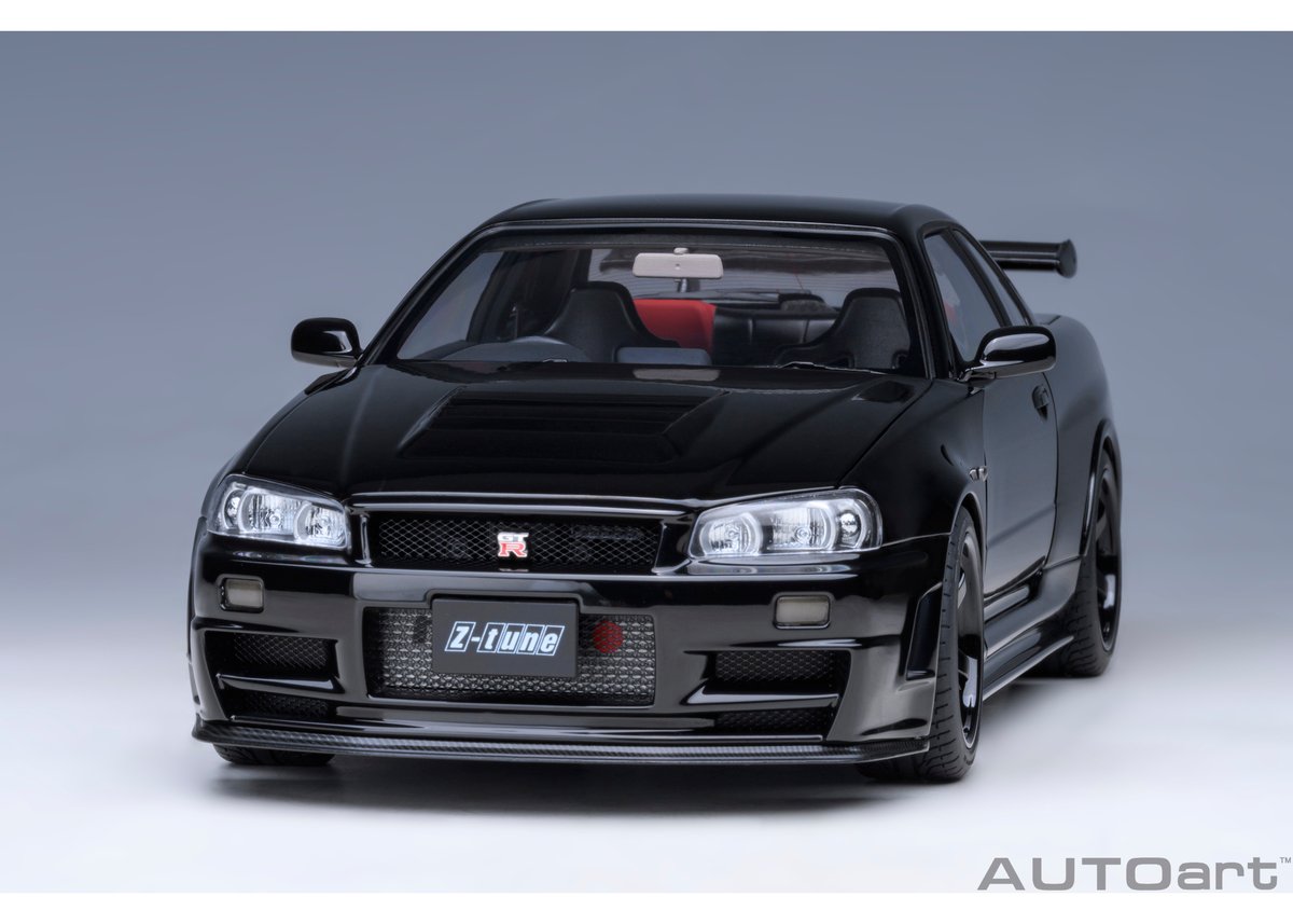 AUTOart 1/18 ニスモ R34 GT-R Z-tune (ブラックパール) 7746 AUTOart 1/18 ニスモ R34 GT-R Z-tune (ブラックパール) 7746