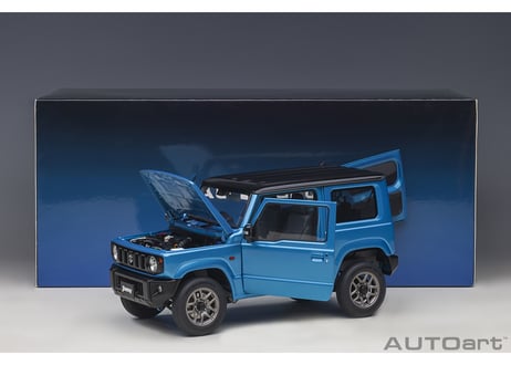 AUTOart 1/18　スズキ ジムニー （JB64） （ブルー・メタリック／ブラック・ルーフ）　78502