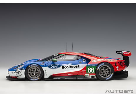 AUTOart 1/18　フォード GT 2016 #66 （ル・マン24時間レース LMGTE Proクラス4位）　81610