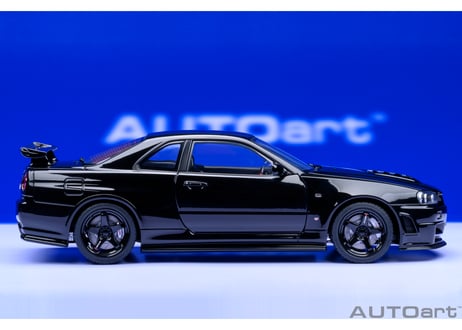 AUTOart 1/18　ニスモ R34 GT-R Z-tune （ブラックパール）　77463