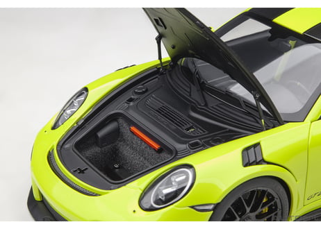 AUTOart 1/18　ポルシェ 911 （991.2） GT2 RS ヴァイザッハ・パッケージ （ライトグリーン／カーボンブラック）　78187