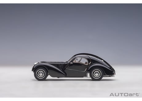 AUTOart 1/43　ブガッティ タイプ57SC アトランティック 1938 （ブラック／ディスクホイール）　50946