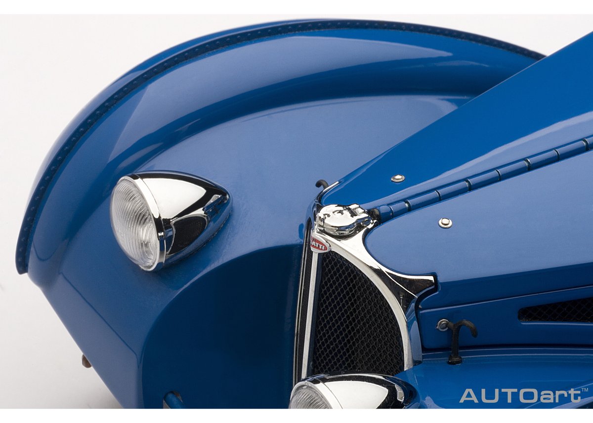 AUTOart 1/18 ブガッティ タイプ57SC アトランティック 1938 （ブルー