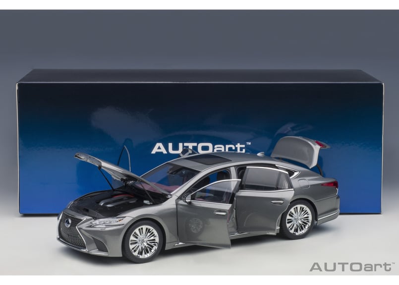 AUTOart 1/18 レクサス LS500h (メタリック・グレー ※インテリア