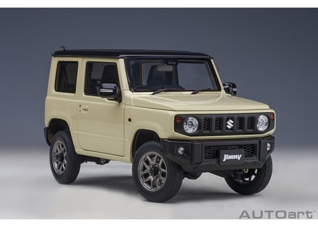 AUTOart 1/18　スズキ ジムニー （JB64） （アイボリー・メタリック／ブラック・ルーフ）　78500