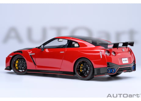 AUTOart 1/18　日産 GT-R （R35） ニスモ スペシャルエディション （バイブラントレッド）　77502