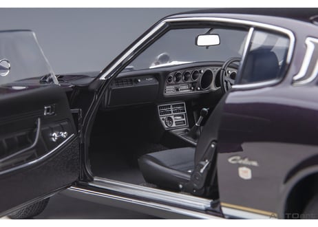 AUTOart 1/18　トヨタ セリカ リフトバック 2000GT （RA25） 1973 （ダークパープル・メタリック）　78769