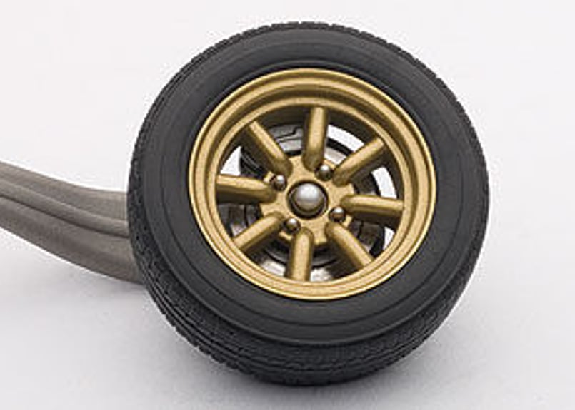 AUTOart 8スポーク ホイール キーチェーン (ゴールド) 41568 AUTOart 8スポーク ホイール キーチェーン (ゴールド) 41568