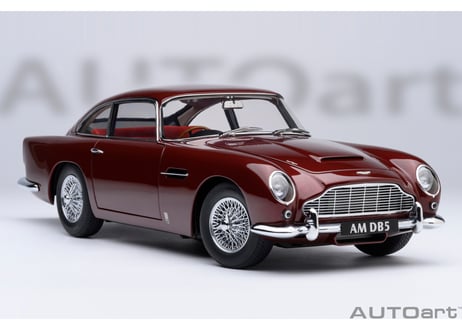 AUTOart 1/18　アストンマーチン DB5 （ダークレッド・メタリック）　70289