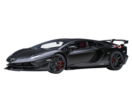 AUTOart 1/18　 ランボルギーニ アヴェンタドール SVJ （マット・ブラック）　79219