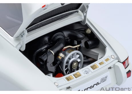 AUTOart 1/18　ポルシェ 911 カレラ 2.7 RS （グランプリホワイト／レッド・ストライプ）　78030
