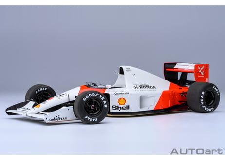 AUTOart 1/18　マクラーレン ホンダ MP4/6 日本GP 1991年 #1 （アイルトン・セナ）　89150