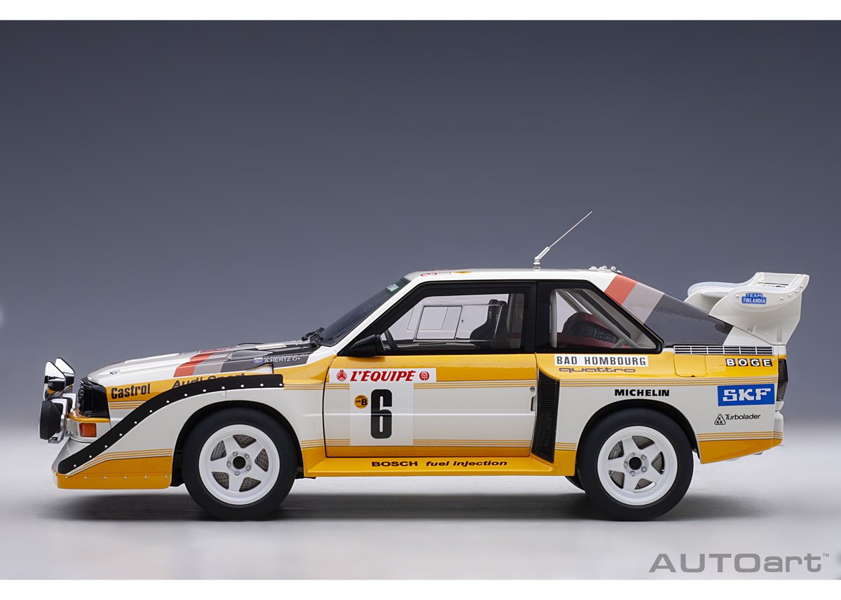 1/43 アウディ クワトロ クアトロ Audi ラリー Audi quattro No.5