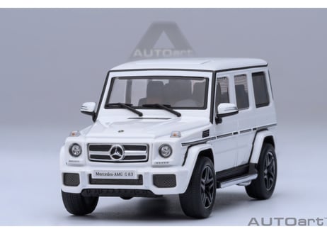 AUTOart 1/64　メルセデス・AMG G 63 2017 （ホワイト）　20112