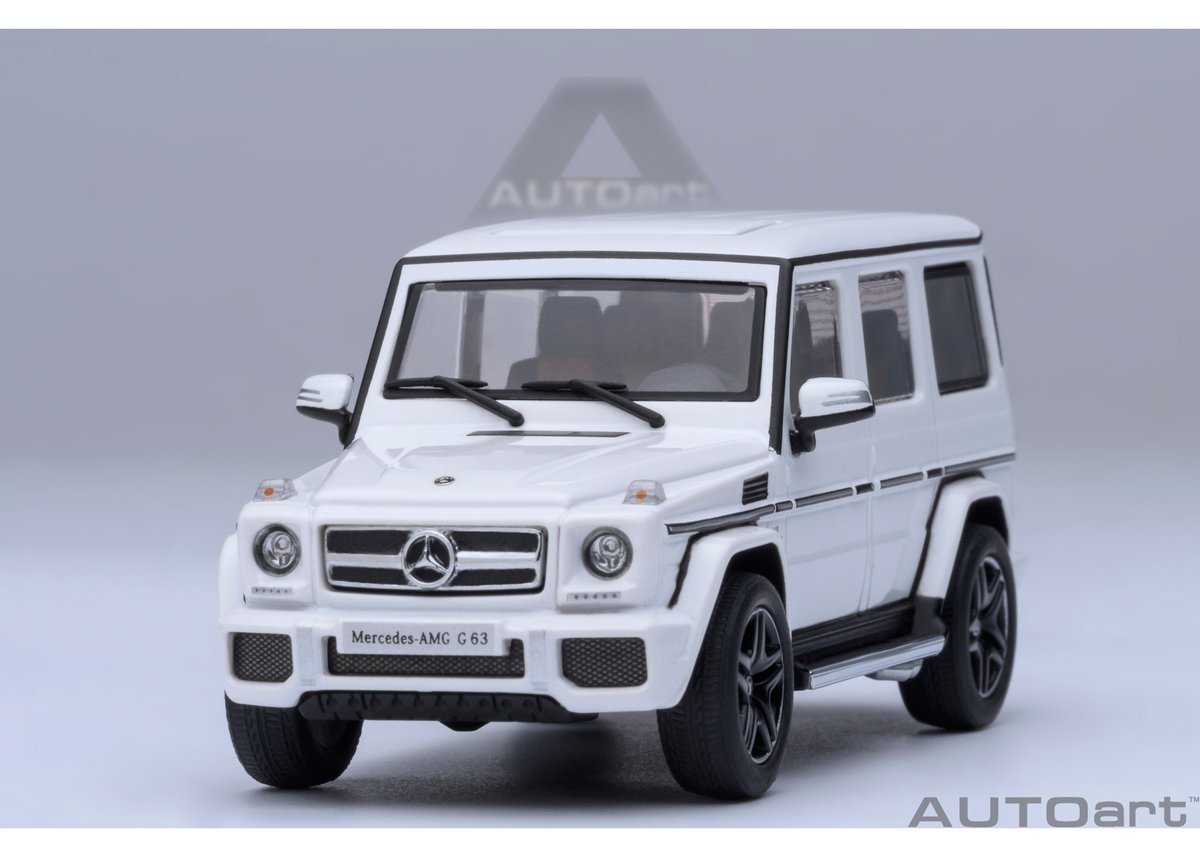 AUTOart 1/64 メルセデス・AMG G 63 2017 （ホワイト） 20112 |