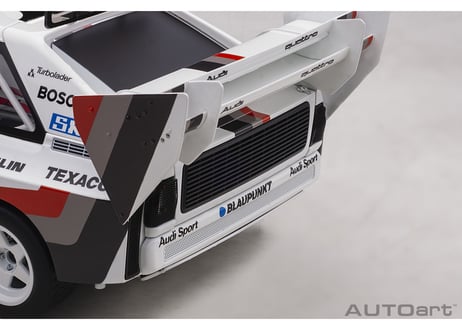 AUTOart 1/18　アウディ スポーツクワトロ S1 1987 #1 （パイクスピーク優勝／ヴァルター・ロール）　88700