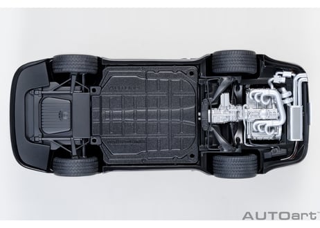 AUTOart 1/18　ポルシェ 911 （930） ターボ 「湾岸ミッドナイト」 ブラックバード （第1巻仕様）　78158