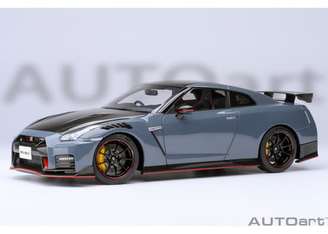 AUTOart 1/18　日産 GT-R （R35） ニスモ スペシャルエディション （NISMOステルスグレー）　77505