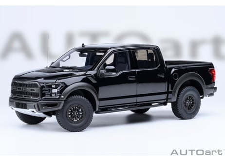 AUTOart 1/18　フォード F-150 ラプター スーパークルー 2019 （メタリック・ブラック）　72947