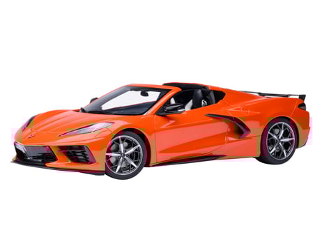 AUTOart 1/18　シボレー コルベット （C8） スティングレイ Z51 （オレンジ）　71283