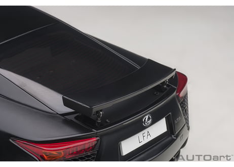 AUTOart 1/18　レクサス LFA （マット・ブラック）　78852