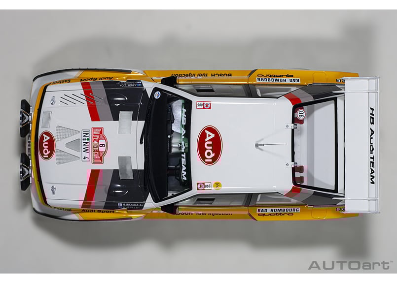 AUTOart 1/18 アウディ スポーツクワトロ S1 WRC 1986 #6 AUTOart 1/18 アウディ スポーツクワトロ S1 WRC 1986 #6