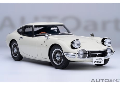 AUTOart 1/18　トヨタ 2000GT 1967 （ホワイト）　79546