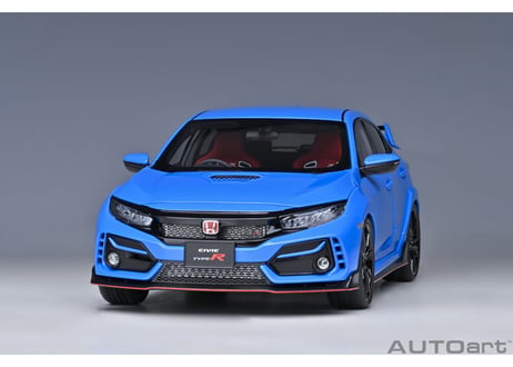 AUTOart 1/18　ホンダ シビック タイプR （FK8） 2021 （レーシングブルー・パール）　73224