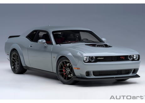 AUTOart 1/18　ダッジ チャレンジャー R/T スキャットパック ワイドボディ 2022 （SMOKE SHOW / グレー）　71774
