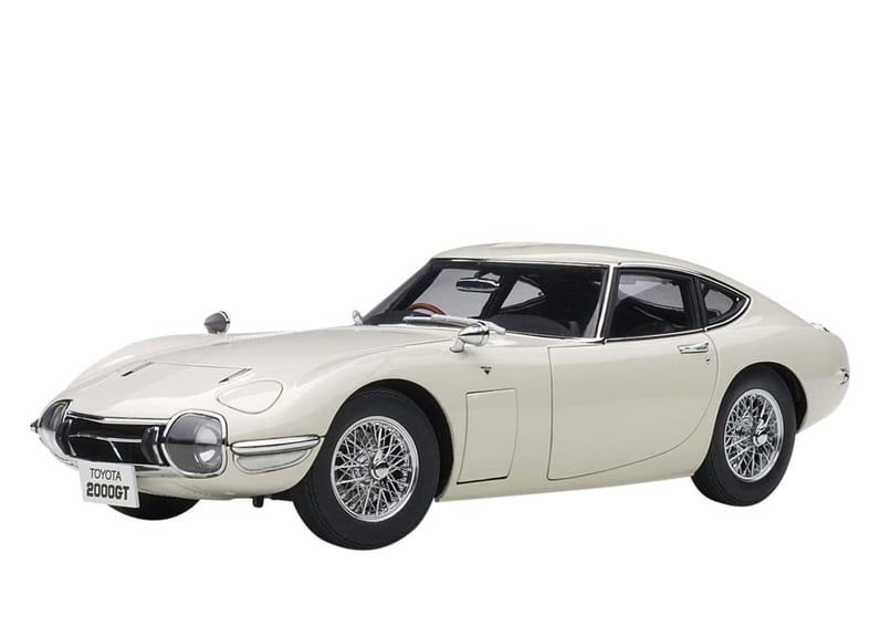 トヨタ2000GT  1/18  オートアート　ワイヤースポークホイール