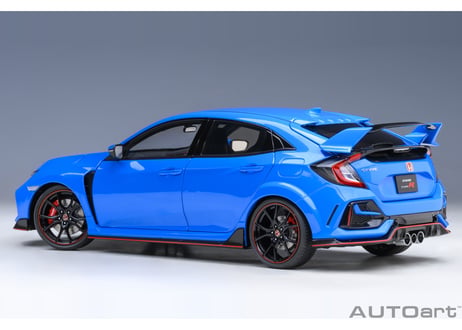 AUTOart 1/18　ホンダ シビック タイプR （FK8） 2021 （レーシングブルー・パール）　73224