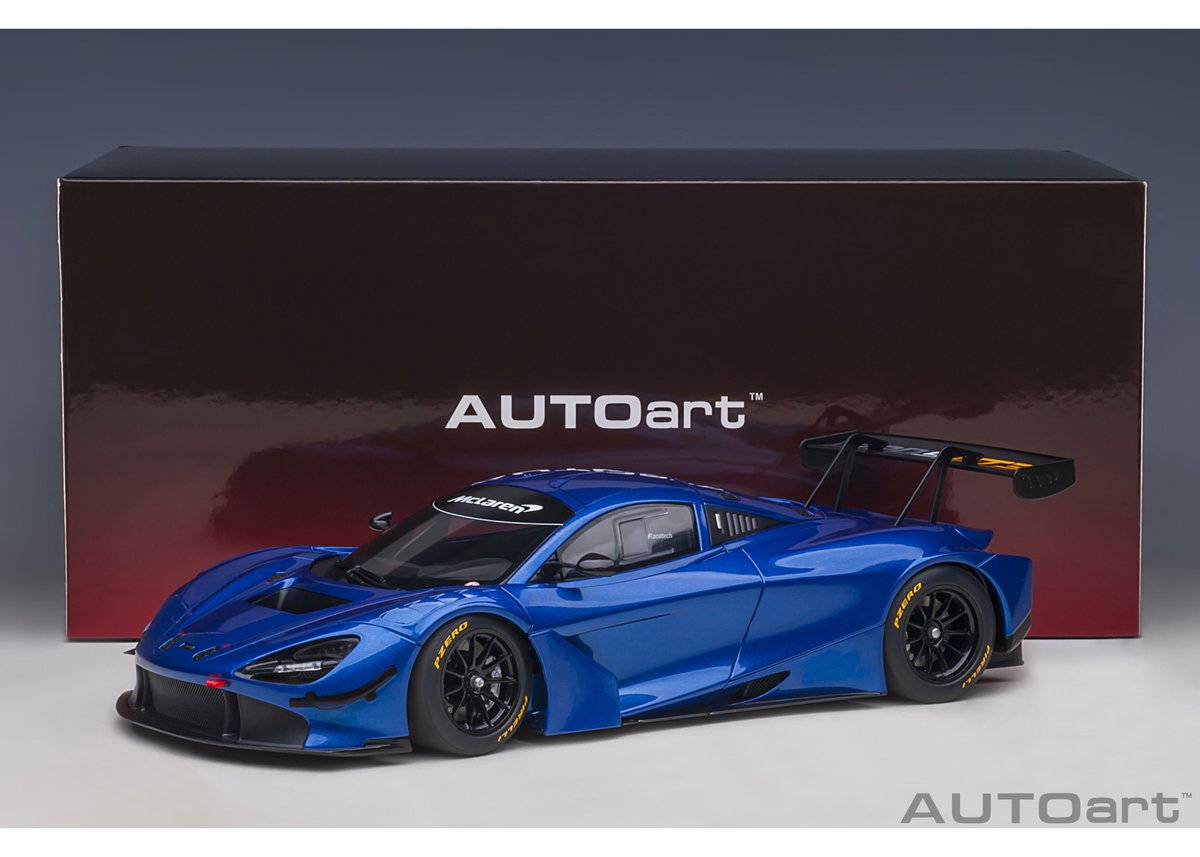 AUTOart 1/18 マクラーレン 720S GT3 (メタリック・ブルー AUTOart 1/18 マクラーレン 720S GT3 (メタリック・ブルー