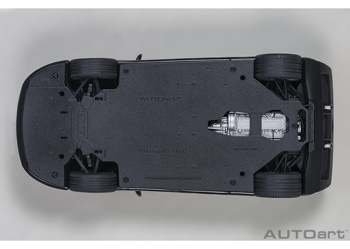 オートアート 1/18 ブガッティ EB110 SS ブラック 70919 AUTOart 1/18 ブガッティ EB110 SS （ブラック） 70919 | AUTO