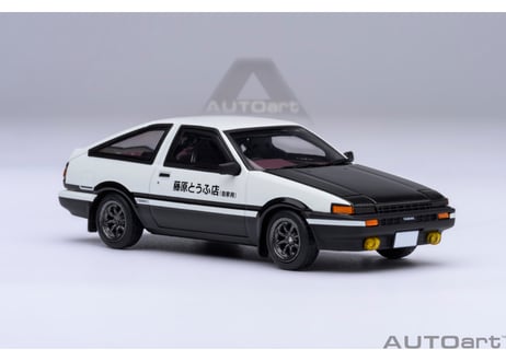 AUTOart 1/64　トヨタ スプリンター トレノ (AE86) 『頭文字 D』 “プロジェクトD” ファイナルバージョン　20036