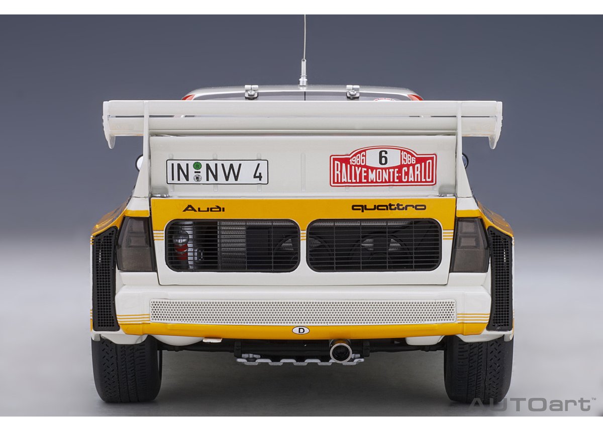 AUTOart 1/18 アウディ スポーツクワトロ S1 WRC 1986 #6 AUTOart 1/18 アウディ スポーツクワトロ S1 WRC 1986 #6