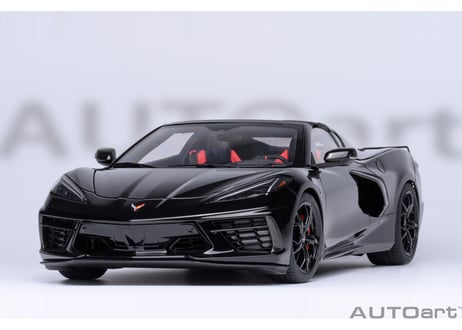 AUTOart 1/18　シボレー コルベット （C8） スティングレイ Z51 （ブラック）　71280