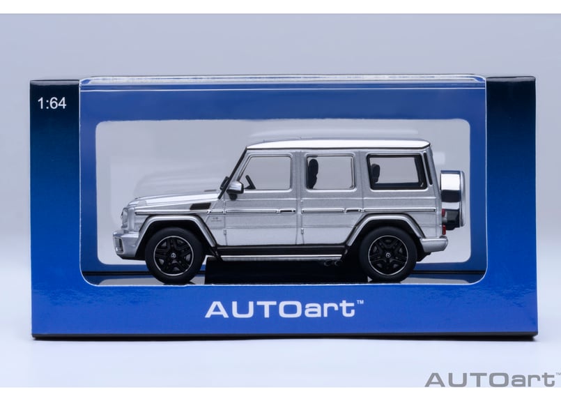 AUTOart 1/64 メルセデス・AMG G 63 2017 （シルバー） 20114 |