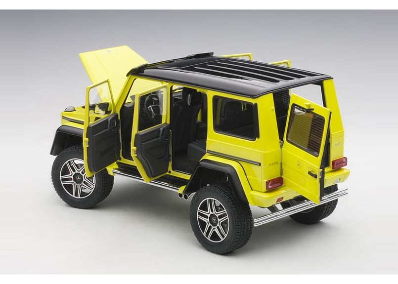 G500 4×4 ミニカー イエロー/ブラック 1/18 G500 4×4 ミニカー イエロー/ブラック 1/18