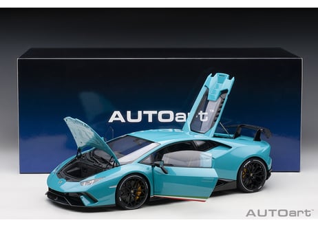 AUTOart 1/12　ランボルギーニ ウラカン ペルフォマンテ （ライトブルー）　12077
