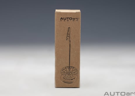 AUTOart  レーシングホイール メモクリップスタンド （シルバー）　40408