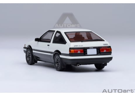 AUTOart 1/64　トヨタ スプリンター トレノ (AE86) 『頭文字 D』　（「藤原とうふ店」 豆腐パーツ付属）　20031