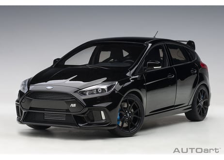 AUTOart 1/18　フォード フォーカス RS （ブラック）　72952