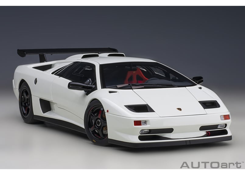 AUTOart 1/18 ランボルギーニ ディアブロ SV-R （IMPACT WHITE／ホ...