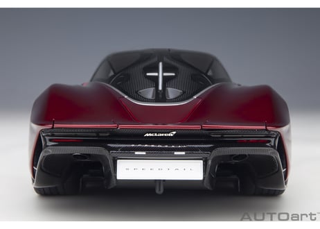 AUTOart 1/18　 マクラーレン スピードテール （メタリック・レッド）　76087