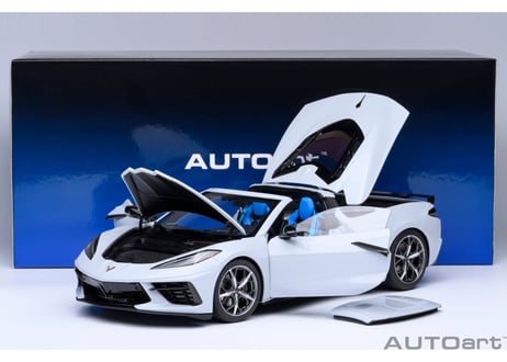AUTOart 1/18　シボレー コルベット （C8） スティングレイ Z51 （グレー・メタリック）　71284