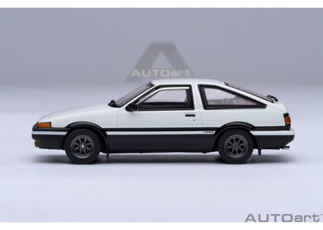 AUTOart 1/64　トヨタ スプリンター トレノ (AE86) 『頭文字 D』　（「藤原とうふ店」 豆腐パーツ付属）　20031