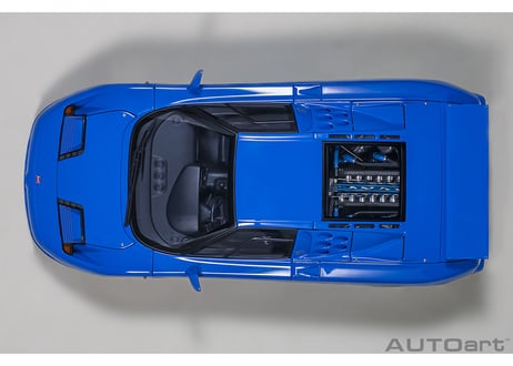 AUTOart 1/18　ブガッティ EB110 SS （フレンチ・ブルー）　70917
