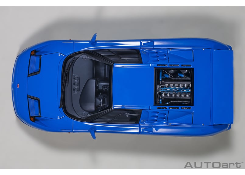 AUTOart 1/18 ブガッティ EB110 SS （フレンチ・ブルー） 70917
