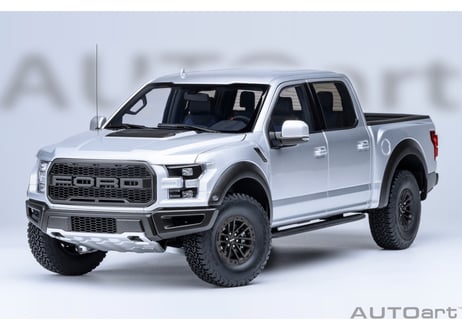 AUTOart 1/18　フォード F-150 ラプター スーパークルー 2019 （メタリック・シルバー）　72950
